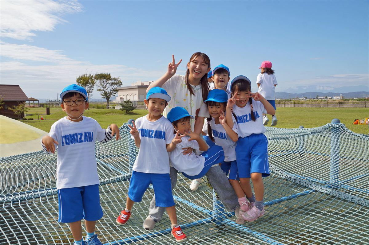 年長組秋の遠足（岩沼海浜緑地公園）