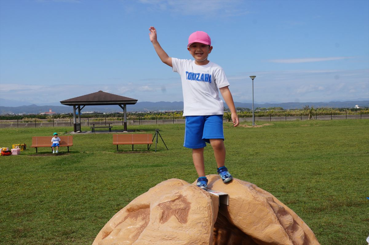 年長組秋の遠足（岩沼海浜緑地公園）