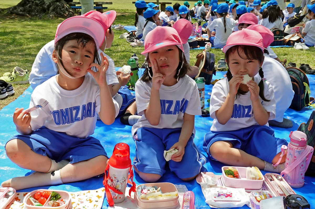 三神峯公園に遠足に行きました！（年長組）