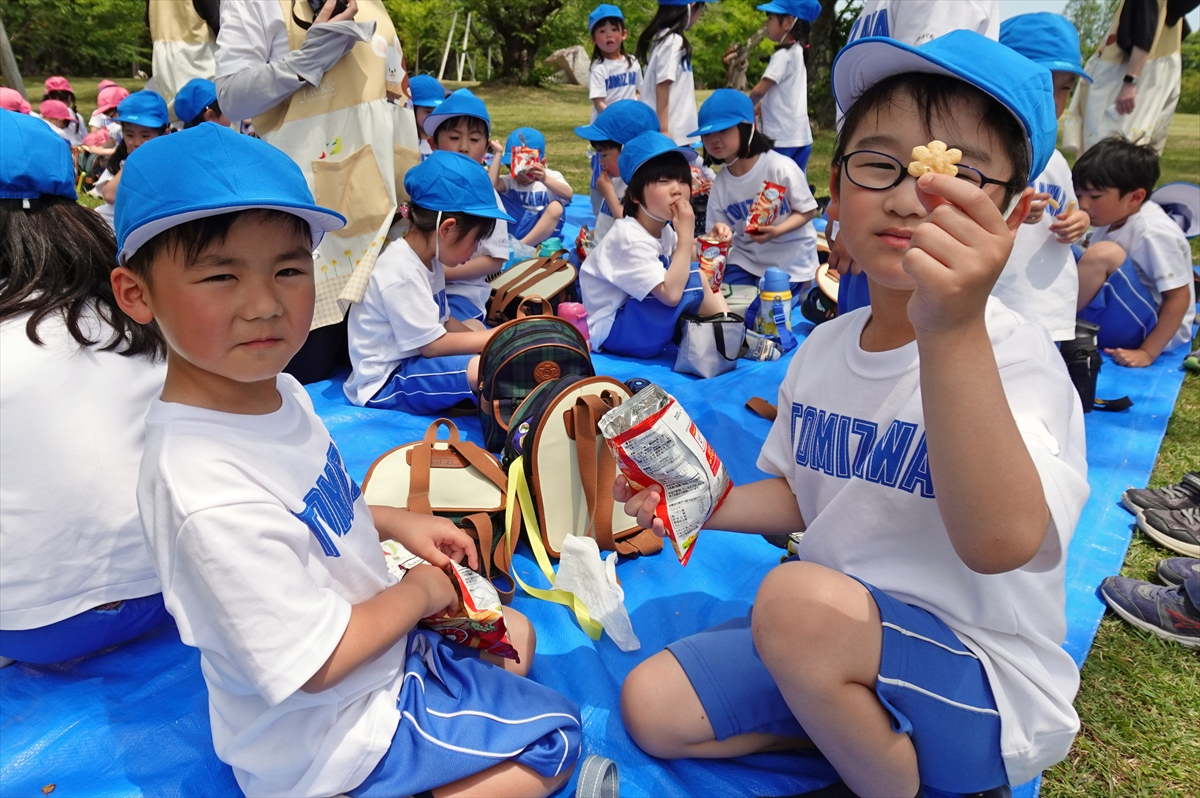 三神峯公園に遠足に行きました！（年長組）