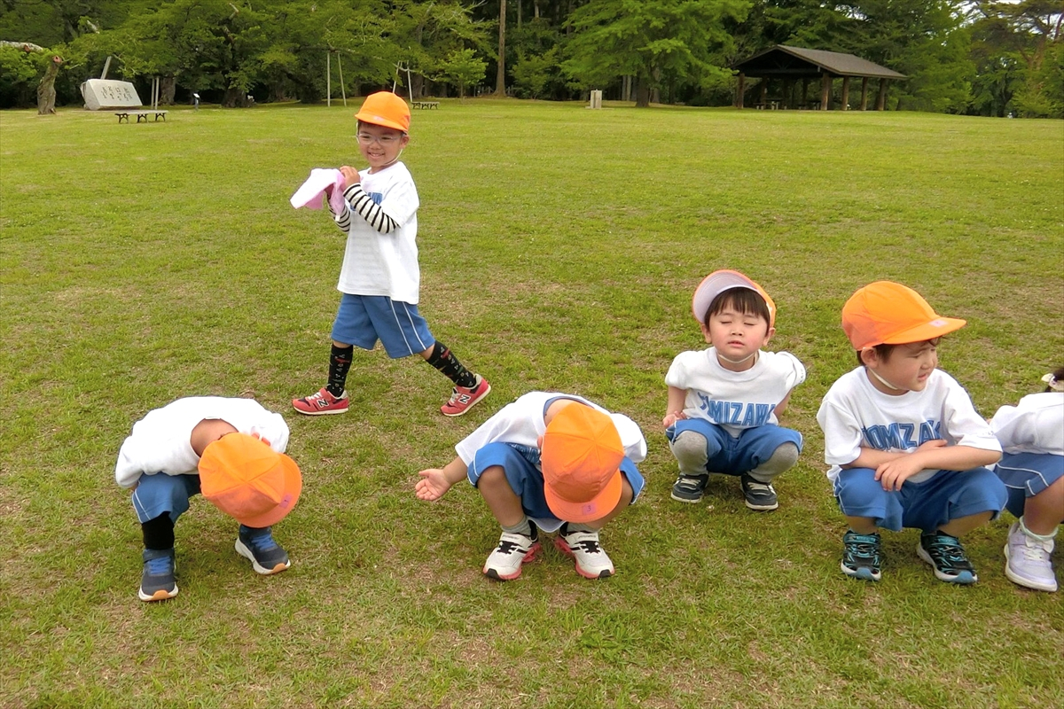 三神峯公園に遠足に行きました！（年中組）