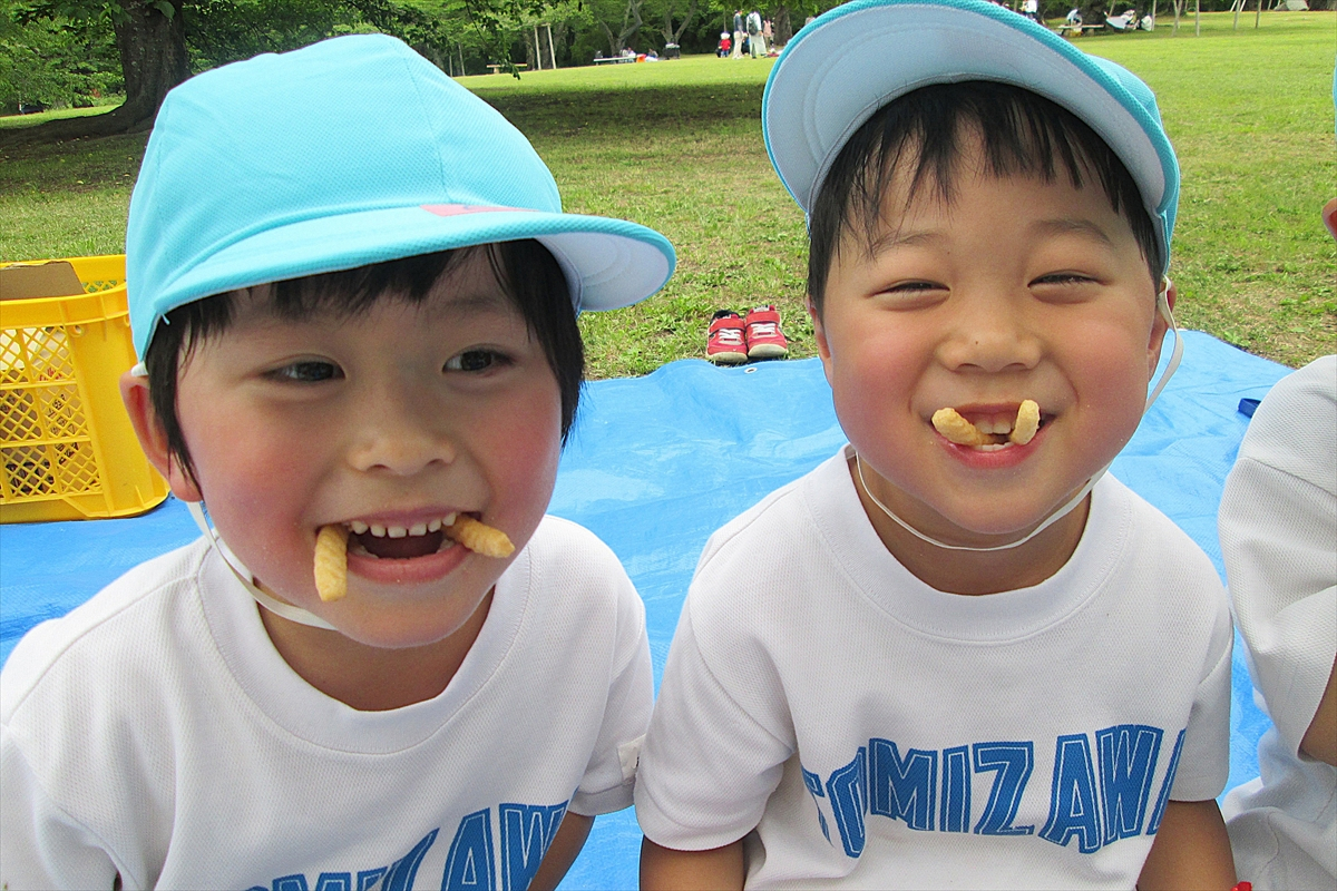 三神峯公園に遠足に行きました！（年中組）